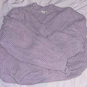 Violet Purple Cardigan